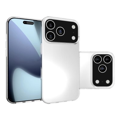 iPhone 17 Pro i genomskinligt TPU-skal – kombination av stil och skydd