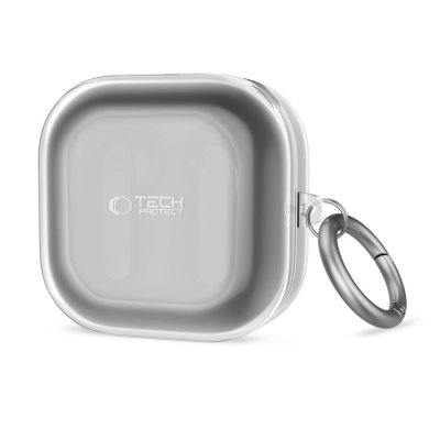 Tech-Protect TPU skal till Samsung Galaxy Buds 4 Pro transparent skyddsfodral
