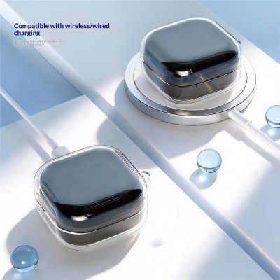 Samsung Galaxy Buds 4 Pro TPU skal transparent skydd mot repor
