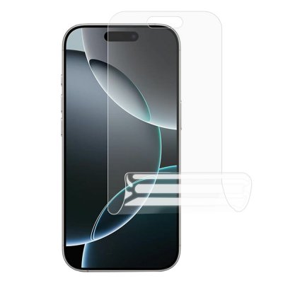 Skärmskydd i TPU för iPhone 17 Pro Max – flexibelt skydd mot repor och smuts