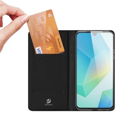 Samsung Galaxy A17 fodral med kortfack – Dux Ducis Skin Pro svart