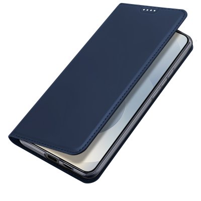 Stängt Dux Ducis Skin Pro fodral i blå färg till Galaxy S26 Plus