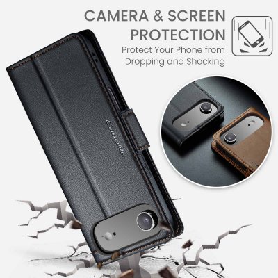 CaseMe Slim magnetisk stängning och RFID-skydd – iPhone 17 Air