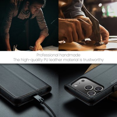 lifestyle-bilder som visar CaseMe slim fodral för iPhone 17 Pro Max i användning