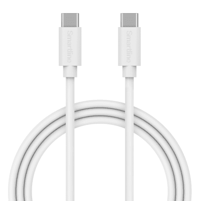Köp Smartline USB C kabel Till USB C 3A 3m Vit Online