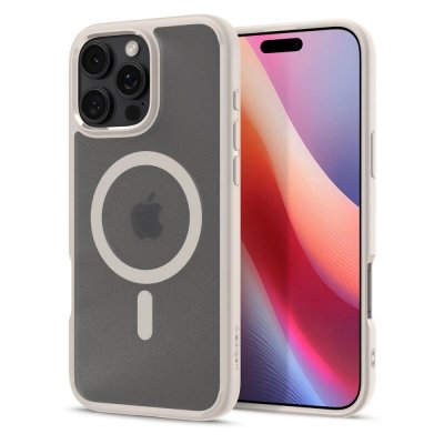 Case MagSafe iPhone 16 Pro Frosted Natural Titanium