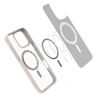 Case MagSafe iPhone 16 Pro Max Frosted Natural Titanium