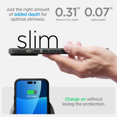 Köp Spigen iPhone 14 Pro Case Liquid Air Black Online
