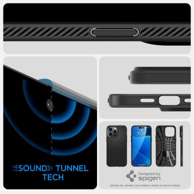 Köp Spigen iPhone 14 Pro Case Liquid Air Black Online