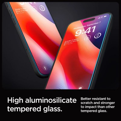 Högtransparens härdat glas från Spigen – skydd utan att påverka skärmen