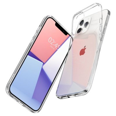 Spigen Liquid Crystal Case iPhone 12 Pro Max Clear - Techhuset.se