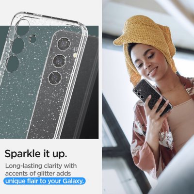 Köp Spigen Samsung Galaxy S24 Case Liquid Crystal Glitter Clear Online