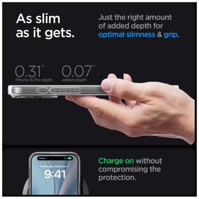 Köp Spigen Ultra Hybrid MagSafe Case iPhone 15 Pro White Online