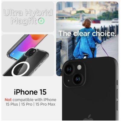 Köp Spigen Ultra Hybrid MagSafe Case iPhone 15 White Online