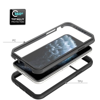 Köp 360 Full Cover Edge Case iPhone 11 Pro Black Online