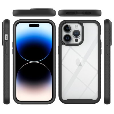 Köp 360 Full Cover Edge Case iPhone 15 Pro Black Online