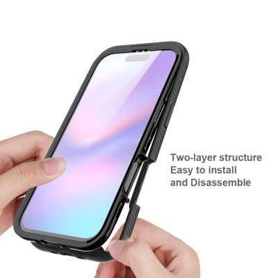 Tvådelat skal till iPhone 17 Air med integrerat skärmskydd och TPU‑ram