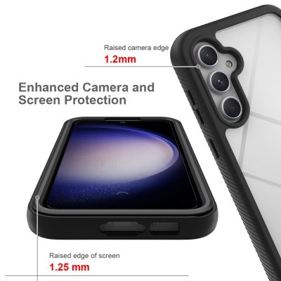 Köp 360 Full Cover Edge Case Samsung Galaxy S24 Black Online