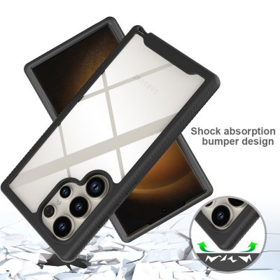 Köp 360 Full Cover Edge Case Samsung Galaxy S24 Ultra Black Online