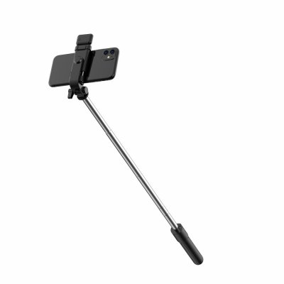 360 Selfiestick Med Fällbar Tri-Pod och Bluetooth kontroll Svart
