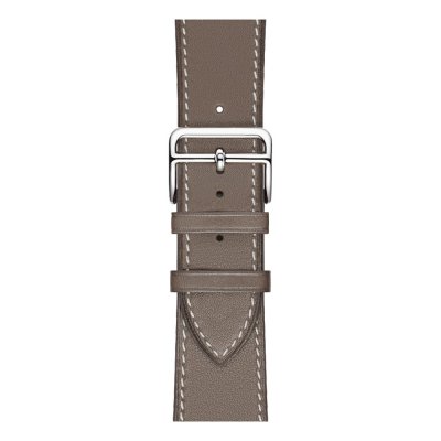 Köp Äkta Läderarmband Apple Watch Ultra 3 49mm Grå Online