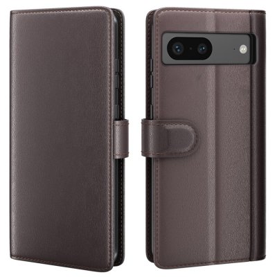 Äkta Läderfodral Google Pixel 7 Brun