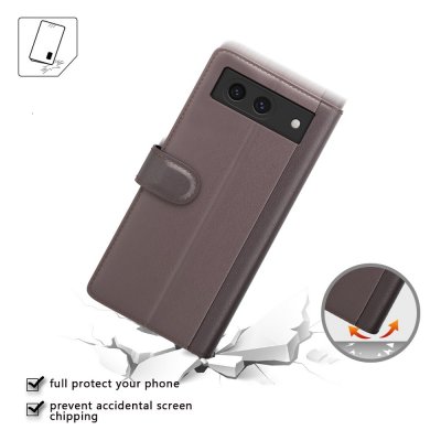 Läderfodral Google Pixel 8a Brun