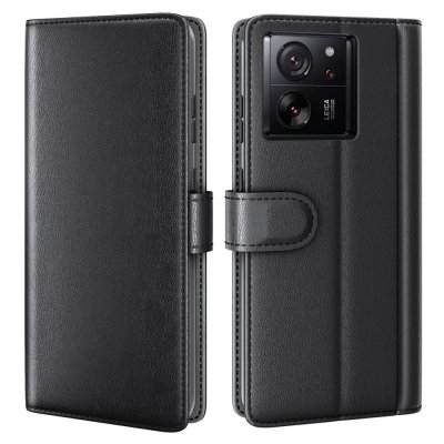 Äkta Läderfodral Xiaomi 13T Svart