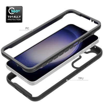 Allround Cover Skal Samsung Galaxy S24 FE Svart