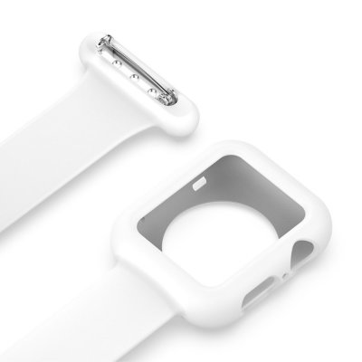 Köp Apple Watch 41mm Series 9 Skal Sjuksköterskeklocka Vit Online