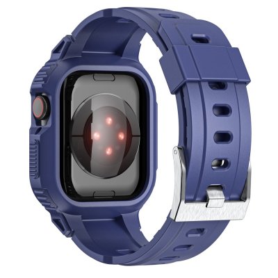 Köp Apple Watch Ultra 2 49mm Stöttåligt Skal + Armband Blå Online
