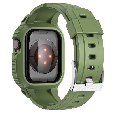 Köp Apple Watch Ultra 2 49mm Stöttåligt Skal + Armband Grön Online