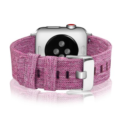 Canvasarmband Apple Watch 42/44mm Lila - Techhuset.se