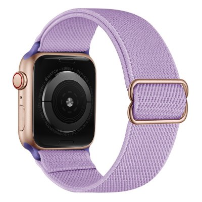 Köp Elastiskt Nylonarmband Apple Watch 38/40/41 mm Lila Online