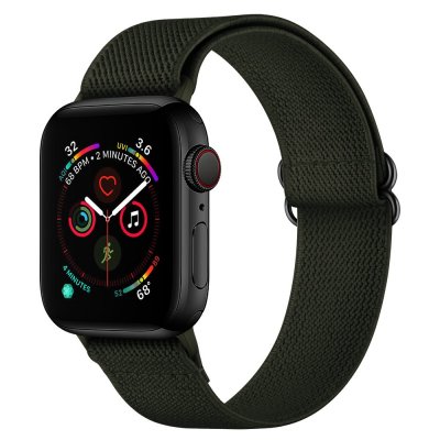 Köp Elastiskt Nylonarmband Apple Watch 41mm Series 9 Grön Online