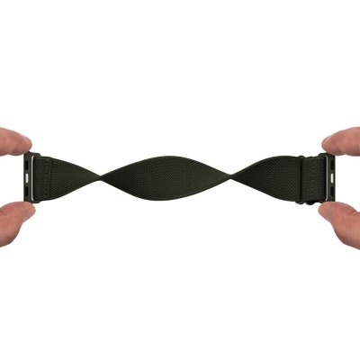 Köp Elastiskt Nylonarmband Apple Watch 41mm Series 9 Grön Online
