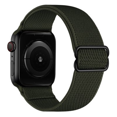 Köp Elastiskt Nylonarmband Apple Watch 41mm Series 9 Grön Online