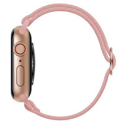 Köp Elastiskt Nylonarmband Apple Watch 41mm Series 9 Rosa Online