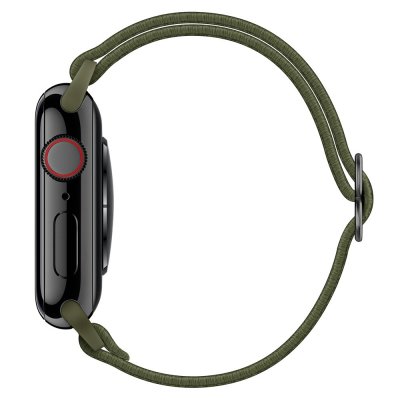 Köp Elastiskt Nylonarmband Apple Watch 42/44/45/49 mm Grön Online
