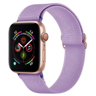 Köp Elastiskt Nylonarmband Apple Watch Ultra 2 49mm Lila Online