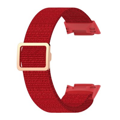 Elastiskt Nylonarmband Fitbit Charge 6 Röd