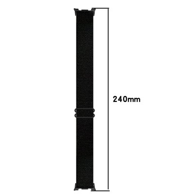 Elastiskt Nylonarmband Samsung Galaxy Watch 8 40mm Svart