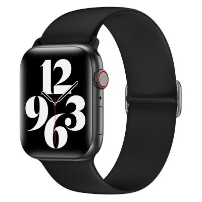 Köp Elastiskt Nylonarmband Apple Watch 38/40/41 mm Svart Online