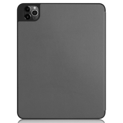 iPad Pro 12.9 4th Gen (2020) Fodral Med Pencil-hållare Grå