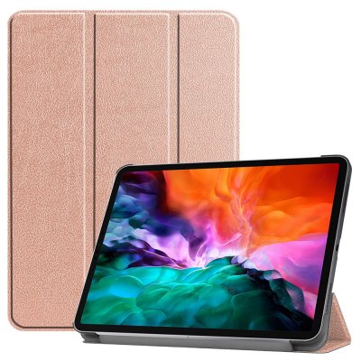 Fodral Tri-fold iPad Pro 12.9 2021 Rose Guld - Techhuset.se