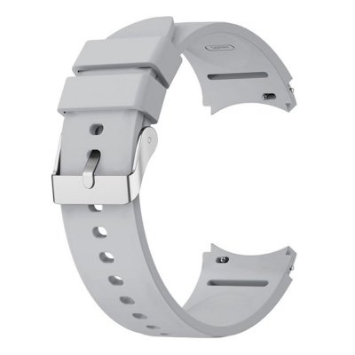 Köp Full Fit Silikonarmband Samsung Galaxy Watch 6 Classic 43mm Grå Online