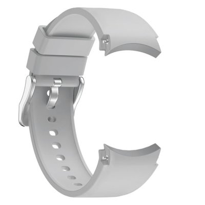 Köp Full Fit Silikonarmband Samsung Galaxy Watch 6 Classic 43mm Grå Online