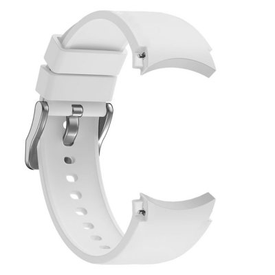 Köp Full Fit Silikonarmband Samsung Galaxy Watch 6 Classic 43mm Vit Online