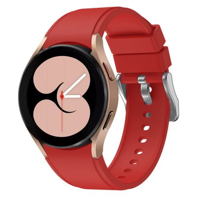 Full Fit Silikonarmband Samsung Galaxy Watch FE Röd