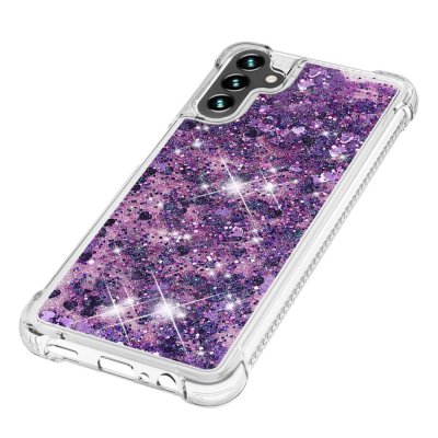 Köp Glitter Bling TPU Case Samsung Galaxy A13 Lila Online